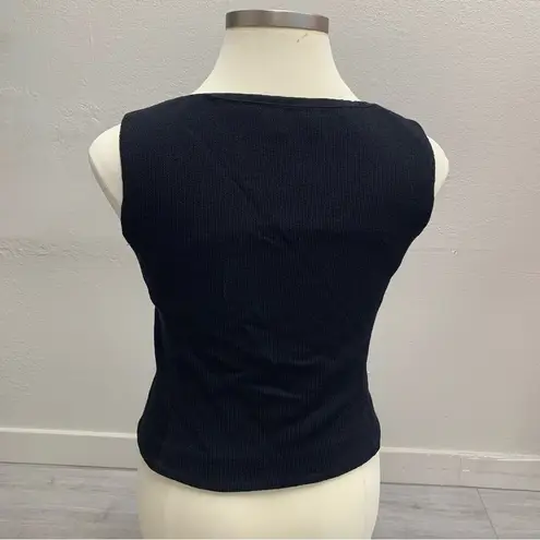 St. John Collection Vintage St. John Evening Caviar Sequin Vest size 10