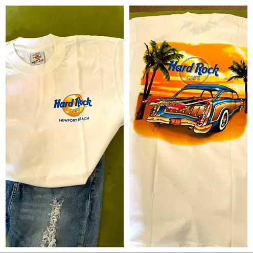 90s Newport Beach tee shirt White Size M
