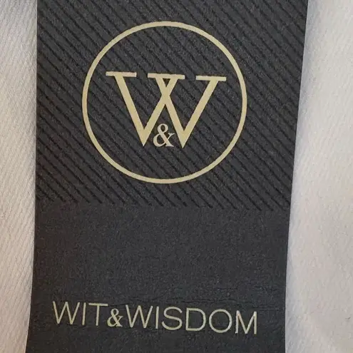 Wit & Wisdom White Denim Shorts‎ Size 12 Absolution Technology NWT