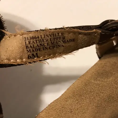 Björndal Linville leather brown strappy sandals size 6 M