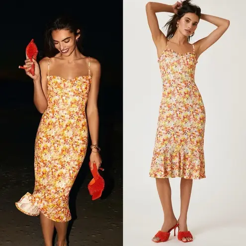 Hutch NWT Selene Midi Dress L