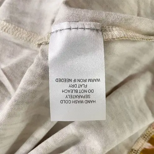 Daniel Rainn New Crochet Swiss Dot Printed Knit Tank Top Waicy Oat Size XXL