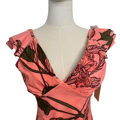 Hutch Calla Ruffle One-Piece Swimsuit. SZ:Small