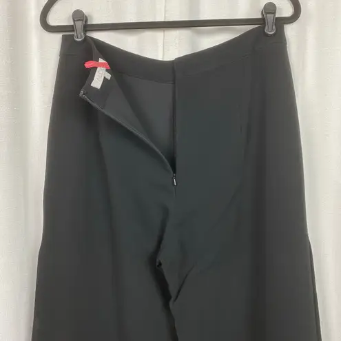 Alexis Black Brenda High Slit Wide Leg Pants Sz.L