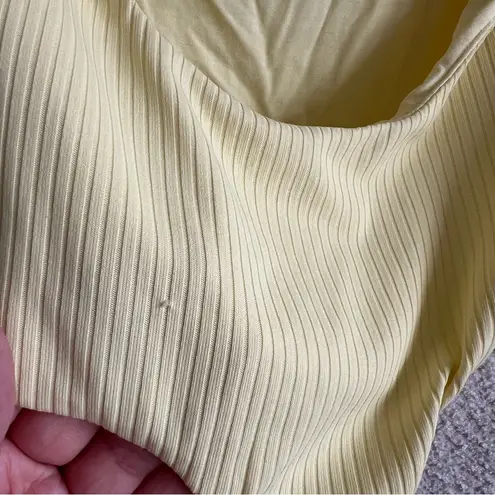 Privacy Please Revolve Women’s Bekka Canary Yellow Bodysuit Size Small