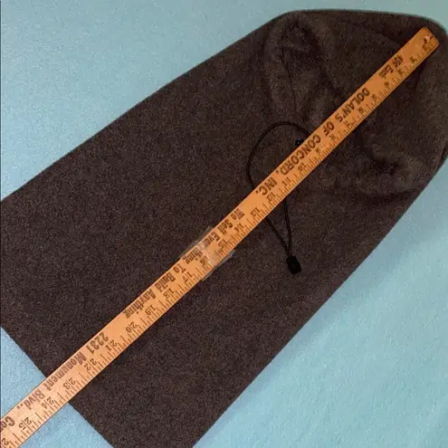 Hood hat dickie balaclava scoodi scarf adjustable gray fleece unisex size OSFA