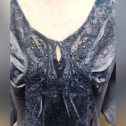 Live and let live Tunic Top Blouse Size Small