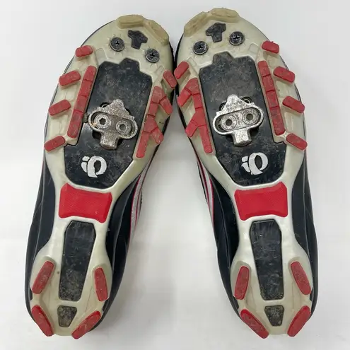 Pearl Izumi Black Grey Quest MTB 5728 Cycling Shoes Cleats Size 39 US 7.5
