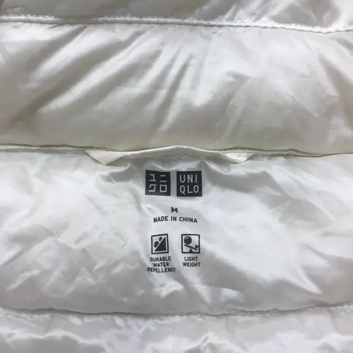 Uniqlo  women's cream light down puffer