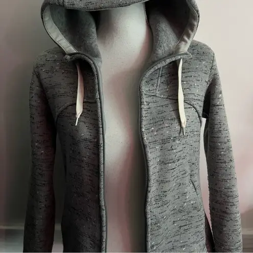 Mammut • Chamuera Midlayer Grey Hooded Cozy Warm Winter Fleece Sweatshirt XS