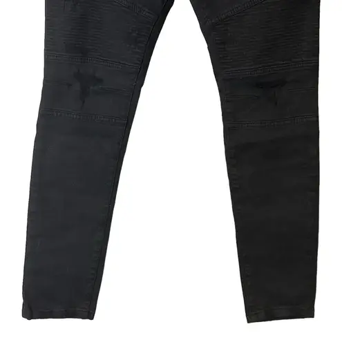 Pull & Bear Limited Edition Super Skinny Biker Jeans EU 40 NWT Black Size undefined