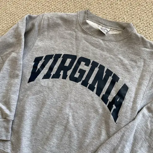 The Cotton Exchange Grey Virginia Crewneck Sweater Pullover Women’s Size Small
