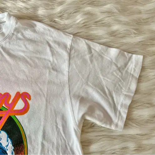 Daydreamer White Pink Beach Boys Convertible Surf Tropical Oversize USA T-Shirt