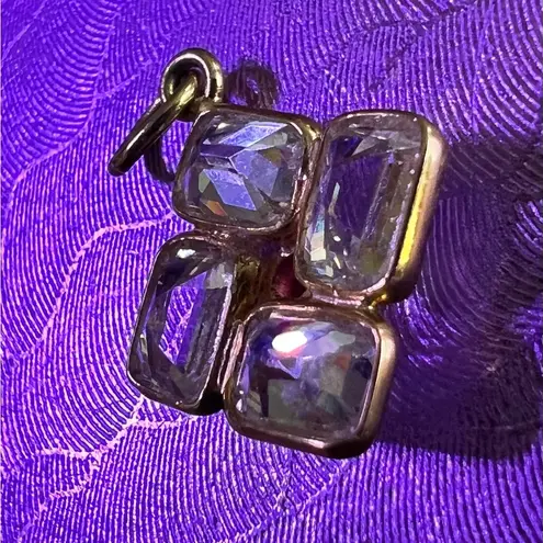 Amethyst 18K Gold & Topaz? Pendant