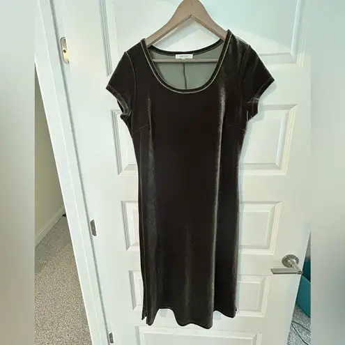 Karen Kane Velvet Dress Green Size M