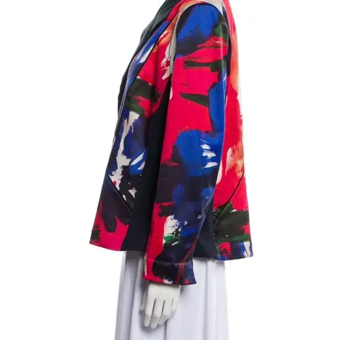 Lafayette 148 New York multi color graffiti blazer