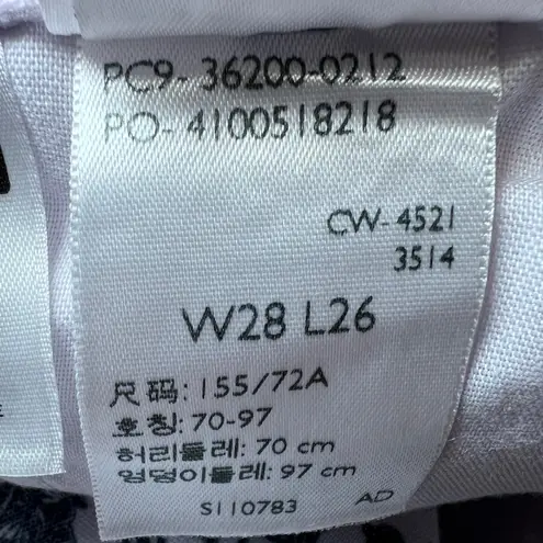 Levis 501 Jeans Womens 28x26 Light Pink Straight Leg Raw Hem Denim Casual New Size 28