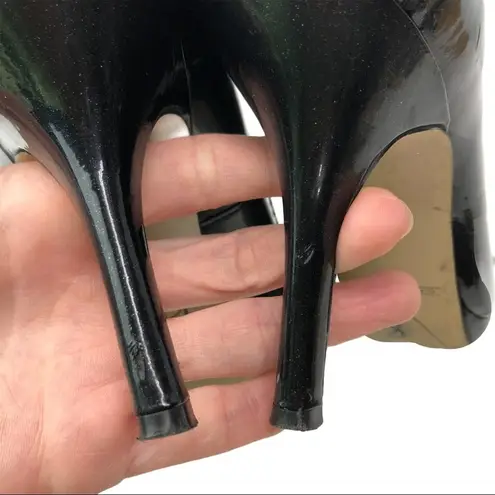 Joan & David Circa Black Patent Leather Pump 8.5