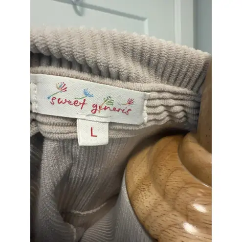 Corduroy Tan Shacket Size Large