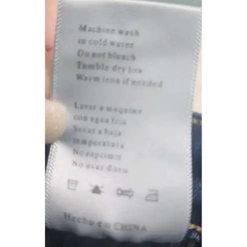 Kancan Distressed‎ Skinny Jeans Dark Wash Denim Ripped Juniors Size Blue Size 29