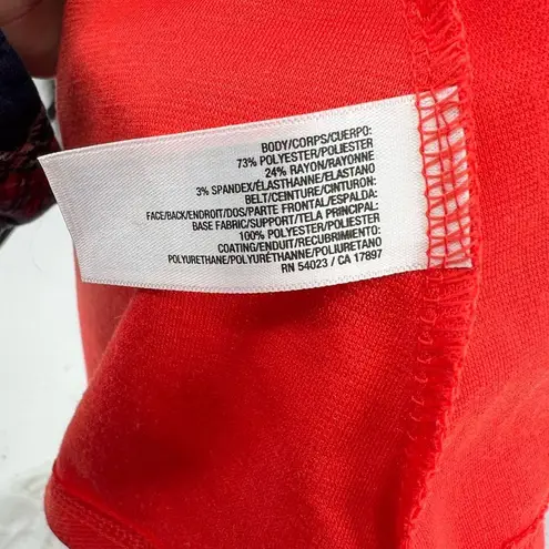 Old Navy  tank jersey knit dress red orange XL summer spring work casual vacation