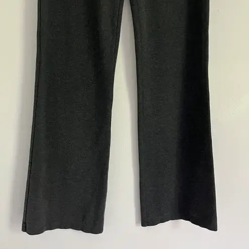 Betabrand Boot Cut Classic Dress Pant Yoga Pant Charcoal Grey Size Medium