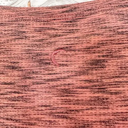 Zyia Active Heathered Pink Infinity Crop Tank, EUC, Size Medium, MSRP $47