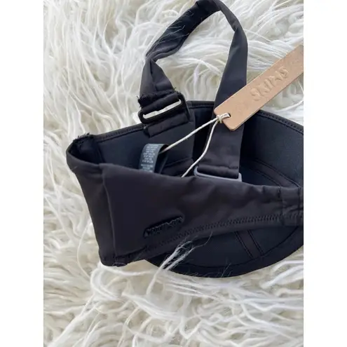 SKIMS Strapless Underwire Bikini Top Onyx Size XS