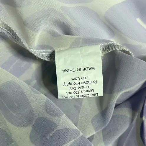 Princess Polly  Women's Sheer Organza Blouse Size 4 Love Graphic 70s Style Button