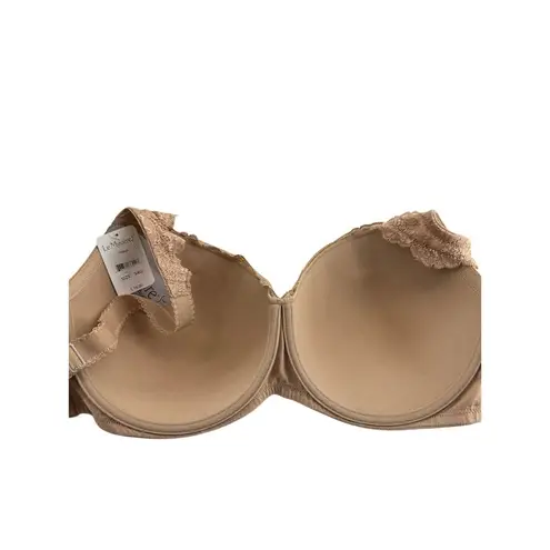 Le Mystere Dream Tisha Lace Full Busted Bra 34G Beige Tan Size undefined