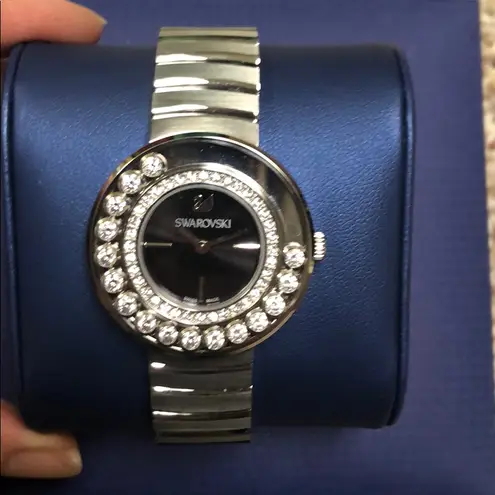 Swavorski New Swarovski Lovely Crystals Black watch