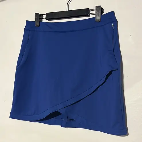 Peter Millar  Blue Laura Wrap Golf Skort Size Medium