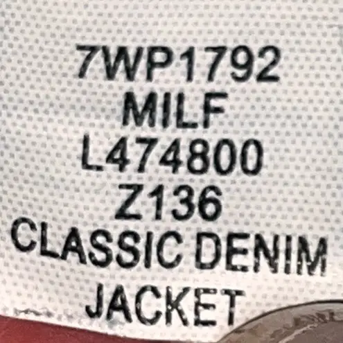 Lucky Brand  Cropped Classic Denim Jean Jacket size Medium