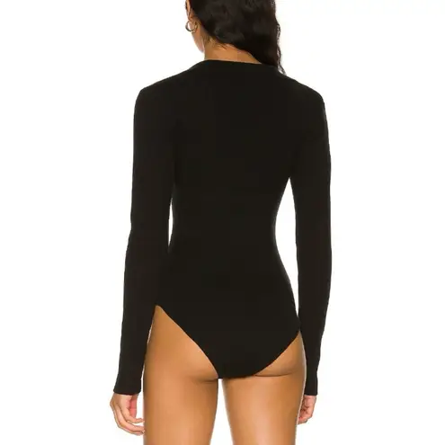 Bardot Collar Bodysuit in Black Sz XS NWT