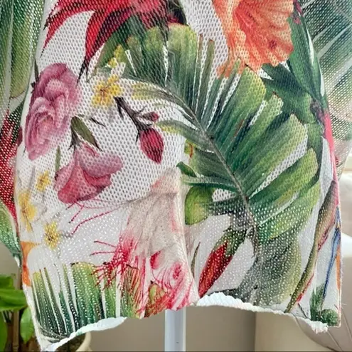 NWT Luisa Ricci Tropical knit Swim Cover …