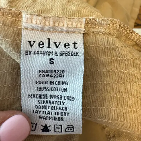 Lily Aldridge For Velvet Graham & Spencer Women's Tan Lightweight Army Jacket S