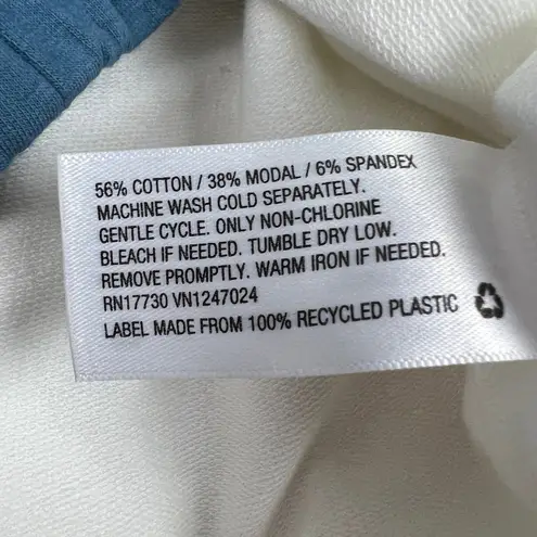 JoyLab Women's Blue Tie-Dye Long Sleeve Pullover Sweatshirt - Size Small - NWT