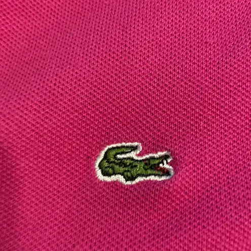 Lacoste  Women’s Shirt size 38 excellent condition color pink