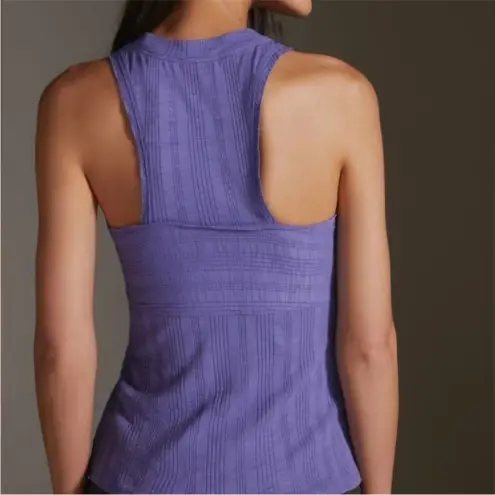 Pilcro  Ribbed Bra Tank Purple XS