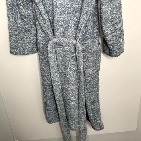 Barefoot Dreams Heathered Blue Cozy Robe Womens