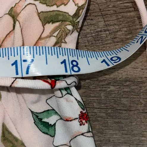 London Times Womens Floral Elastic Waistband Jumpsuit Dress Multicolor Size 6 NW