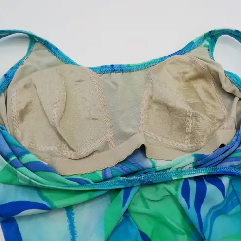 The Cove Vintage 80s LE Retro Floral One Piece Swimsuit