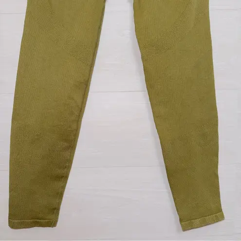 JoyLab Women's Olive High Waisted Seamless Athletic Ankle Length Leggings large