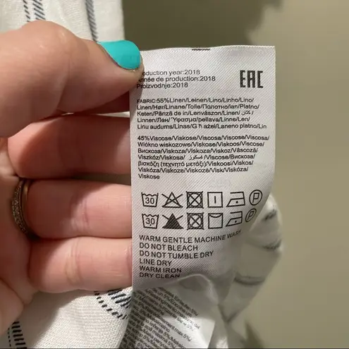 VERO MODA Vera Moda Off the Shoulder Striped Top Size XS