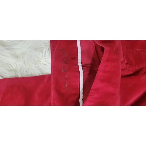 Jag jeans JAG Women's 10 / 30 Red Suede Feel High Rise Skinny Jeggings Pull On Pants