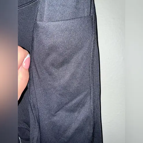 Baleaf Lycra blend high rise Black pocket Leggings NWT