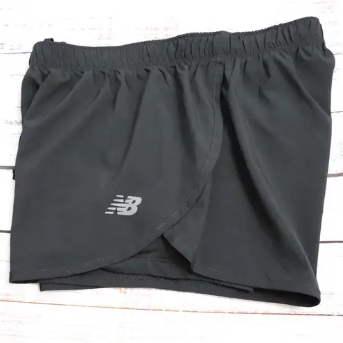 New Balance  black athletic shorts