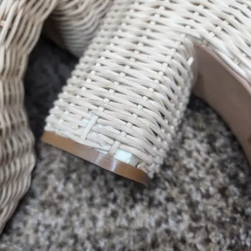 Jeffrey Campbell  Tea Party Chunky Platform Suede Sandals size 8