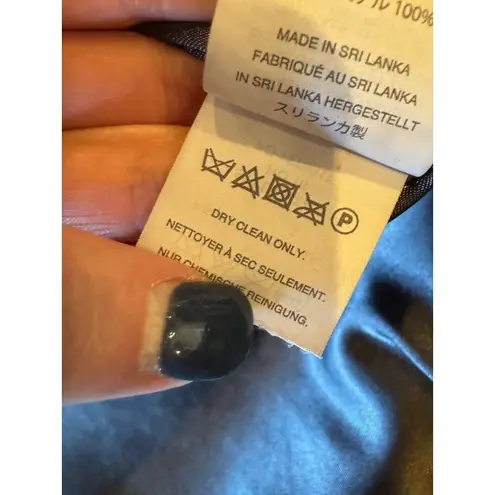 J.Crew  Coat Women 00‎ Petite Black Wool Blend Stadium Cloth Full Zip Cocoon - Image 9