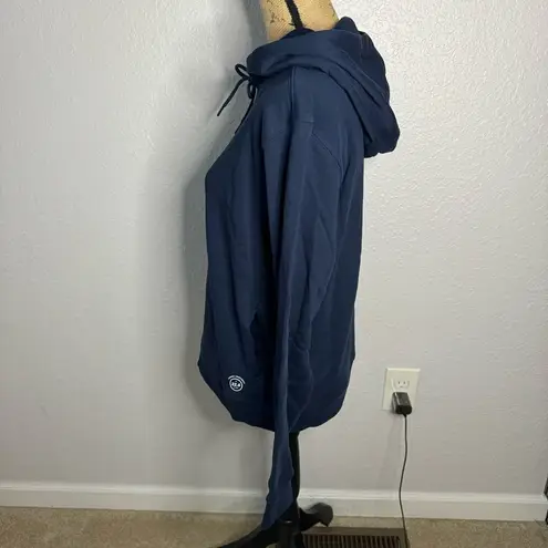 Allbirds NWT Women Size L Navy Night Blue R&R Pullover Hoodie Pima Cotton Hemp